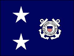 [U.S. Coast Guard Rear Admiral (Upper Half) flag]